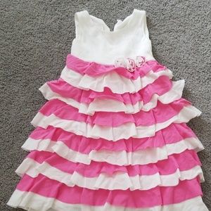Girls ruffle dress